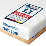 Newentor Matratzen Topper 180 x 200 cm weiß