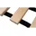 QLS Hängebrücke für Katzen Kletterwand Katzenmöbel Wandmontage 7 Stufen Holz Kiefer 9957