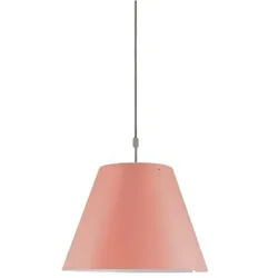 Luceplan - Costanza Pendelleuchte Edgy Rosa