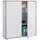 VCM Salia Aktenschrank 100 x 33 x 110 cm weiß