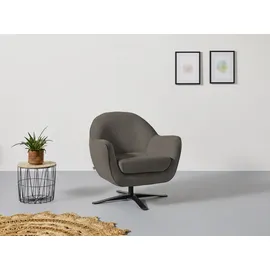 Andas »Stavre, Loungesessel mit Drehfunktion« in moderner Optik, mit elegantem Drehfuß