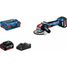 Bosch GWX 18V-7 Professional inkl. 2 x 4,0 Ah + L-Boxx