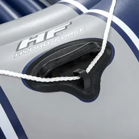 BESTWAY Schlauchboot mit Pumpe und Rudern Blau