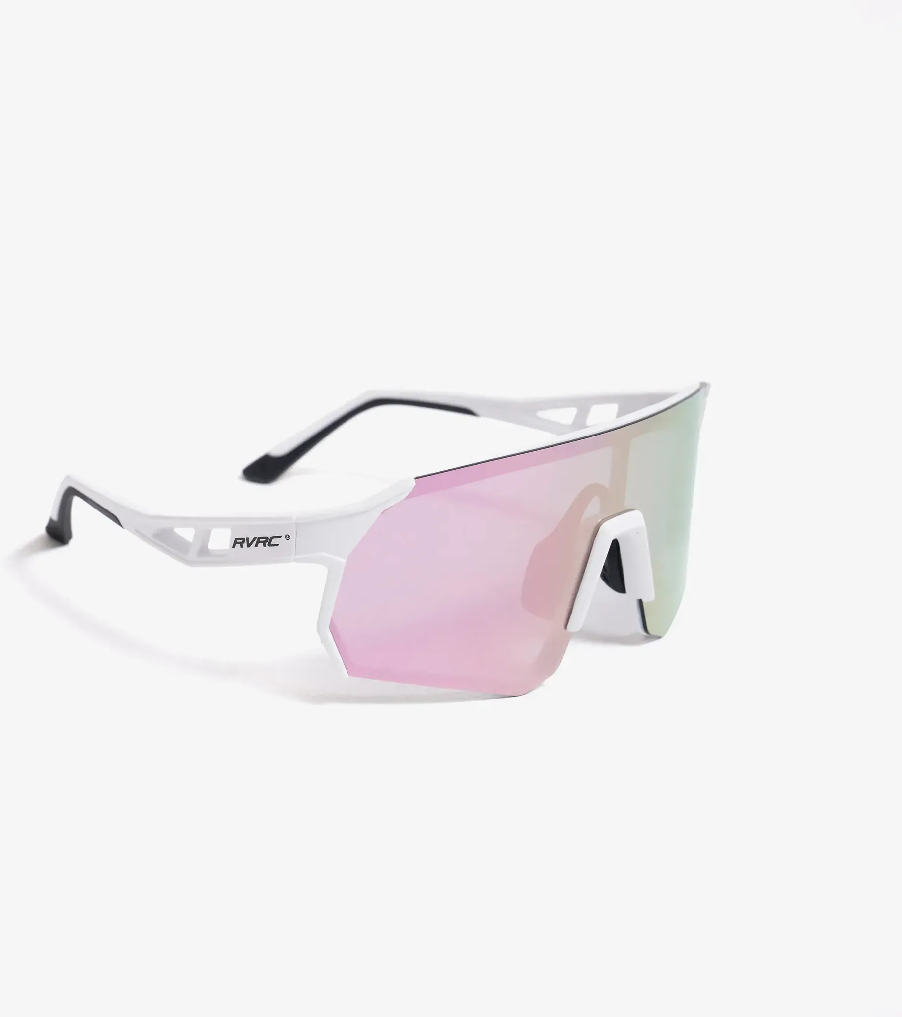 Castor Polarized Sports Sunglasses Unisex Bright Pink/White, Größe:One Size - Accessoires > Brillen - Rosa
