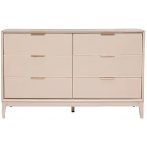 miliboo Giana 120 x 0 x 0 cm Puderrosa / Gold