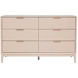 miliboo Giana 120 x 0 x 0 cm Puderrosa / Gold