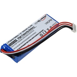 Powery Akku kompatibel mit Harman/Kardon Typ CP-HK06 Akku 3000 mAh (7.4 V) blau