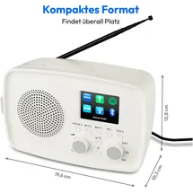 Medion LIFE Internetradio IRE-1 weiß