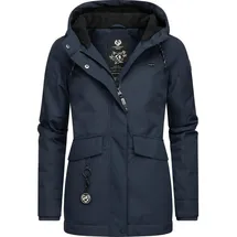 Ragwear Damen warme Winterjacke wasserdicht Jazmin Remake II Intl. Navy22 Gr. M - M