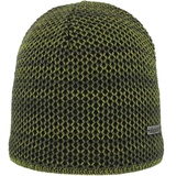 Eisglut Taosa Merino warme Strickmütze Lochmuster OLIVE-grün