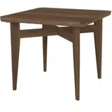 Esstisch B-Table erweiterbar american walnut matt lacquered