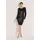 Madeleine Etuikleid Glamouröses Pailettenkleid Schwarz 48