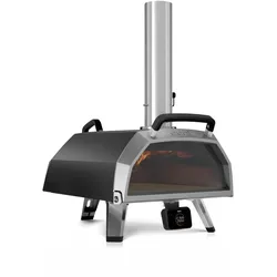 Ooni Multi-Brennstoff Pizzaofen Karu 2 Pro Stahl Silber 50 cm