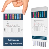 2x 10in1 Multi Drogentest Urintest – 10 Drogenarten – Drogenschnelltest auf THC, Amphetamine, Kokain, Opiate, Meth, Methadon, MDMA, Benzodiazepine, Oxycodon und Butalbital