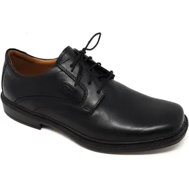 Jomos Herren Leder Halbschuhe Schwarz - Gr.: 43