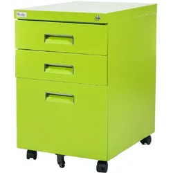 Büro Rollcontainer 3 Schubladen Haengeregistratur PAUL gruen Bürocontainer