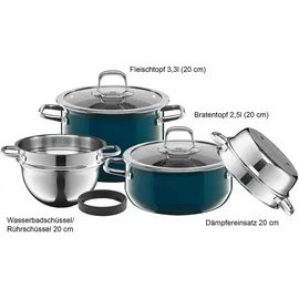 Silit Compact Topf-Set 2-tlg. petrol