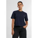 URBAN CLASSICS Ladies Sorona Loose Fit Tee Navy, S - S