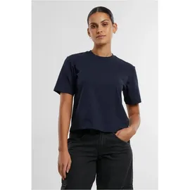 URBAN CLASSICS Ladies Sorona Loose Fit Tee Navy, S - S