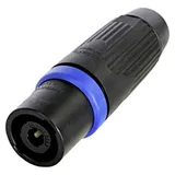 Neutrik NLT4MXX-BAG - speakON Stecker 4-Pol male, schwarz