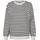 salzhaut Longpullover TAIER Blau / Weiß 3XL