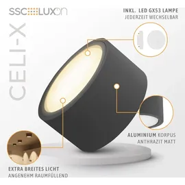 SSC-LUXon CELI-X (3W) anthrazit