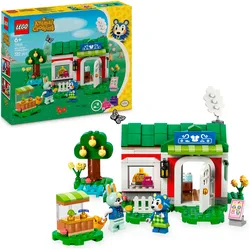 LEGO® Konstruktionsspielsteine »Die Schneiderei der Schneiderschwestern (77055), LEGO Animal Crossing«, (322 St.), Made in Europe LEGO® bunt