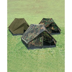 Mil-Tec Mini-Pack Super, Zelt 2-Personen - Flecktarn