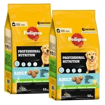 PEDIGREE Professional Nutrition Adult Geflügel & Gemüse 2 x 12 kg