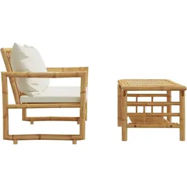 vidaXL Garten-Lounge-Set 2-tlg. braun