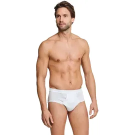 SCHIESSER Slip unifarben weiß 3XL 4er Pack
