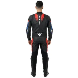 Dainese Laguna Seca 6 perforierte 1-Teiler Motorrad Lederkombi 54