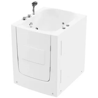 Home Deluxe Vital L Sitzbadewanne 80 x 94 cm links