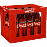 Coca Cola Zero 12x1.00l Fl., Mehrweg-Pfand  ohne Kiste