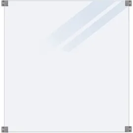 Plus Sichtschutzelement 90 x 91 cm Transparent Glas