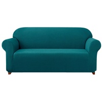 Sofahusse 2/3/4 Sitzer Sofabezug, SUBRTEX, mit dezentem Muster blau|grün