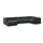 Raum.Id Wohnlandschaft Merid U-Form, jederzeit durch Module erweiterbar, B/T/H: 367/206/70 cm«, Cord Ottomane links grau/anthrazit