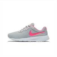 Nike Tanjun Big Kids' Shoe Laufschuh, Grau Rosa, 35.5 EU - 35.5 EU