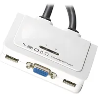 EFB-Elektronik EFB Elektronik EB977 Tastatur/Video/Maus (KVM)-Switch Weiß