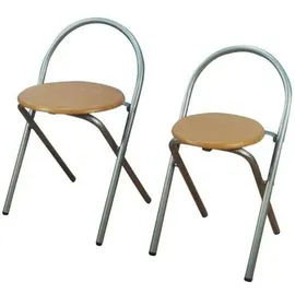 moebel-direkt-online Artur Klappstuhl 2er-Set 0 x 0 x 0 cm braun