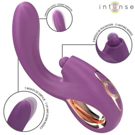 Intense Intense, - Lali Multifunktions-G-Spot-Vibrator Tapping-, Stoß- und Vibrationsfunktion Lila