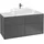 Villeroy & Boch Finion Waschtischunterschrank F38200HG 120x60,3cm, Abdeckplatte Black matt, Midnight Blue Matt Lacquer