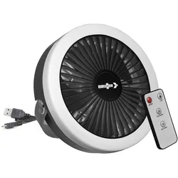 BRUNNER Camping Lampe Ventilator Moonbelle Outdoor Hänge Laterne Aufladbar LED