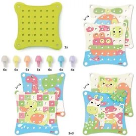 Quercetti Jumbo Peggy Steckspiel 41-tlg. 8007905822722