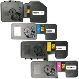3dplady Kompatibel zu Kyocera TK-5220K CMYK