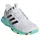 adidas Damen/Herren Handballschuhe, - Court Flight weiß/gelb/blau