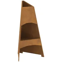 vidaXL Feuerstelle Pyramide 50x45x95 cm Cortenstahl Vidaxl