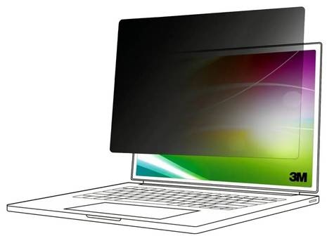 3M - Blickschutzfilter für Notebook - heller Bildschirm - klebend - 33,8 cm Breitbild (13,3 Zoll Breitbild)