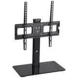 Maclean Brackets Maclean MC-450 TV-Ständer Standfüß TV Bildschirm Stand für 32-65" QLED LCD LED OLED Plasma Fernseher bis max. 40kg max. VESA 400x400, Höhenverstellbar