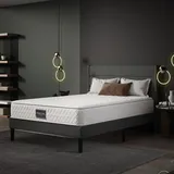 Federkernmatratzen 90 x 200 cm, Dicke 25 cm, 7-Zonen-Taschenfederkernmatratze, Luxusbettmatratze für Erwachsene und Kinder, Komfort und